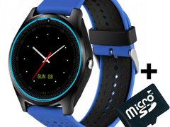 Ceas Smartwatch cu Telefon iUni V9 Plus, Touchscreen, 1.3 Inch HD, Camera 2MP, iOS si Android, Albas