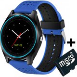 Ceas Smartwatch cu Telefon iUni V9 Plus, Touchscreen, 1.3 Inch HD, Camera 2MP, iOS si Android, Albas